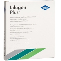 Ialugen Plus 10 X 10 cm 10 Medizingazen