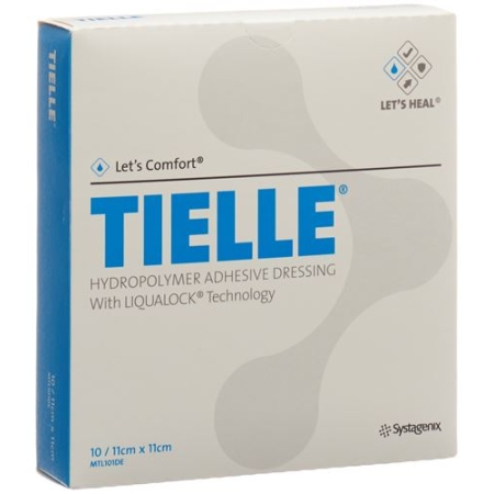 Let's Comfort Tielle Classic Hydropolymer-Schaumverband 11x11см 