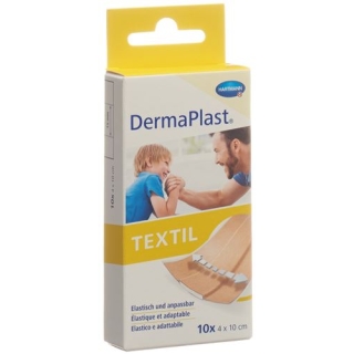 Dermaplast Textil 4смx10см 10 пластырей