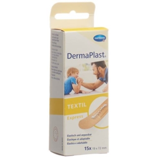 Dermaplast Textil Express 15 пластырей