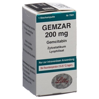 GEMZAR TROCKENSUB VIAL 200MG