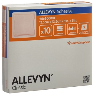 Allevyn Adhesive Wundkompressen 12.5x12.5см 10 штук