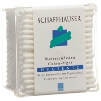 Schaffhauser Wattestabchen Hygienic 200 штук