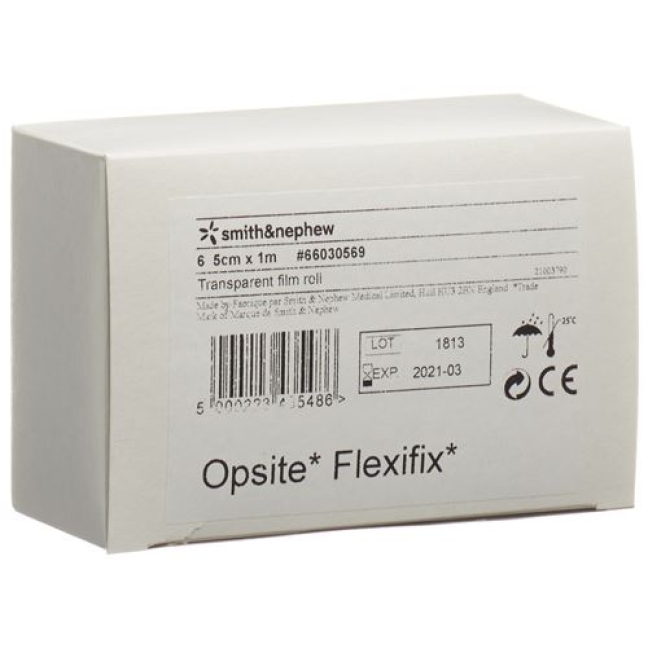 Opsite Flexifix Folienverband 5смx1m 6 Rollen