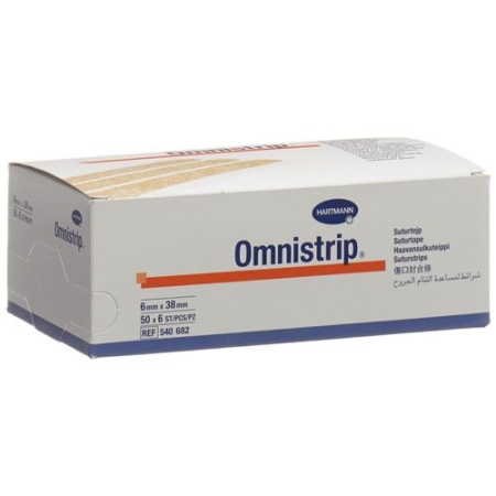 OMNISTRIP WUNDNAHTSTR 6X38MM