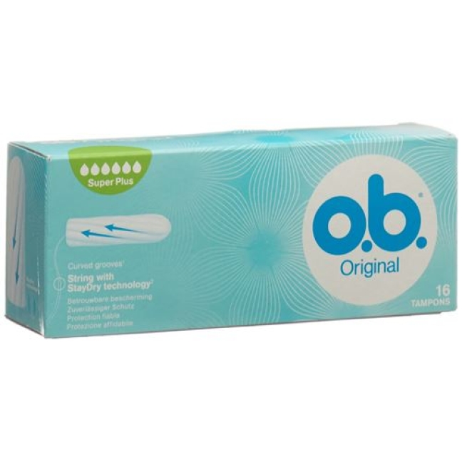 Ob Tampons Super Plus 16 штук