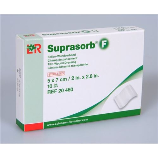 Suprasorb F Folien Verband 7x5см стерильный 10 штук