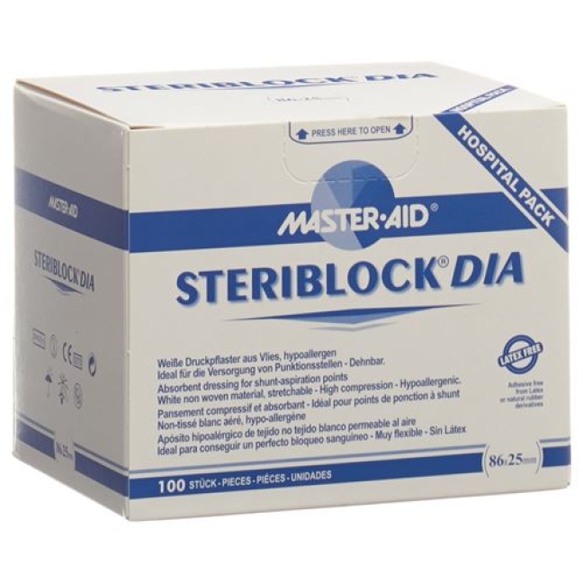 STERIBLOCK VL PFL 86X25MM STER