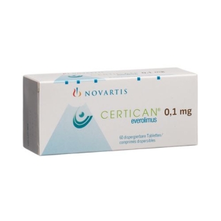 Certican 0.1 mg 6 X 10 tablets