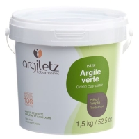 Argiletz Heilerde Grun Paste Topf 1.5кг Argiletz Heilerde Grun Paste Topf 1.5кг