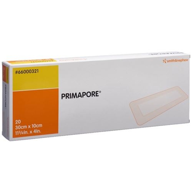 PRIMAPORE POST OP 30X10CM STER