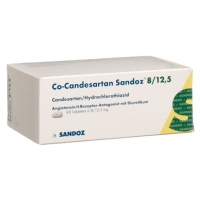 Ко-Кандесартан Сандоз 8/12,5 мг 98 таблеток Ко-Кандесартан Сандоз 8/12,5 мг 98 таблеток