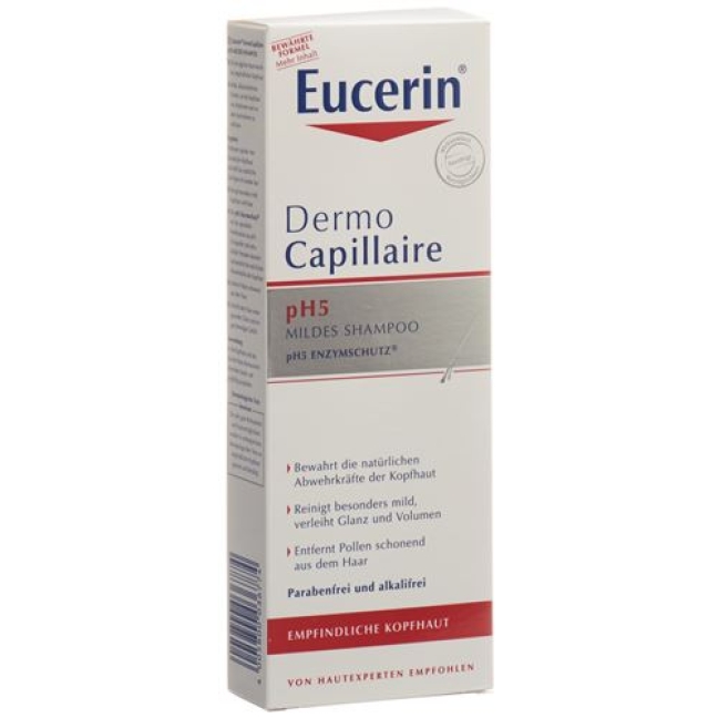 Eucerin Dermocapillaire Ph5 Mildes Shampoo 250мл