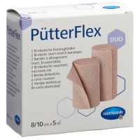 Puetter Flex бинт 8/10смx5m 2 штуки Puetter Flex бинт 8/10смx5m 2 штуки