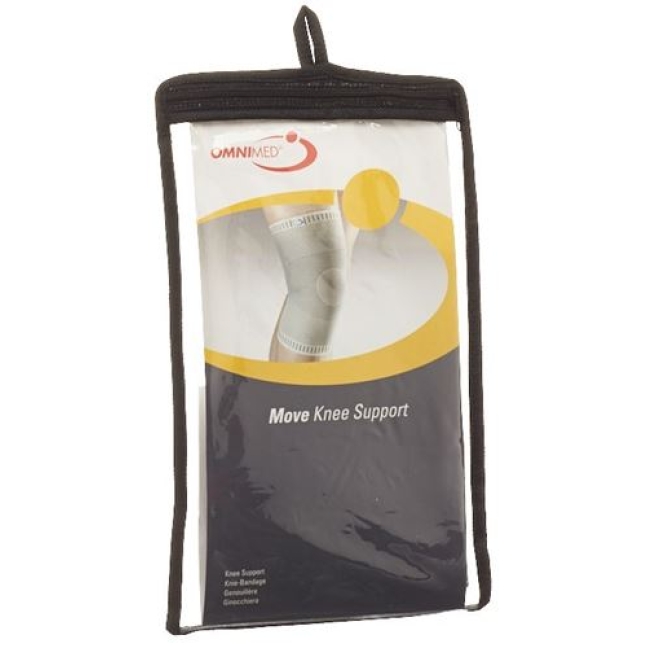 Omnimed Move Knie-Bandage S Weiss-Grau