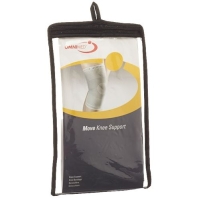 Omnimed Move Knie-Bandage M Weiss-Grau