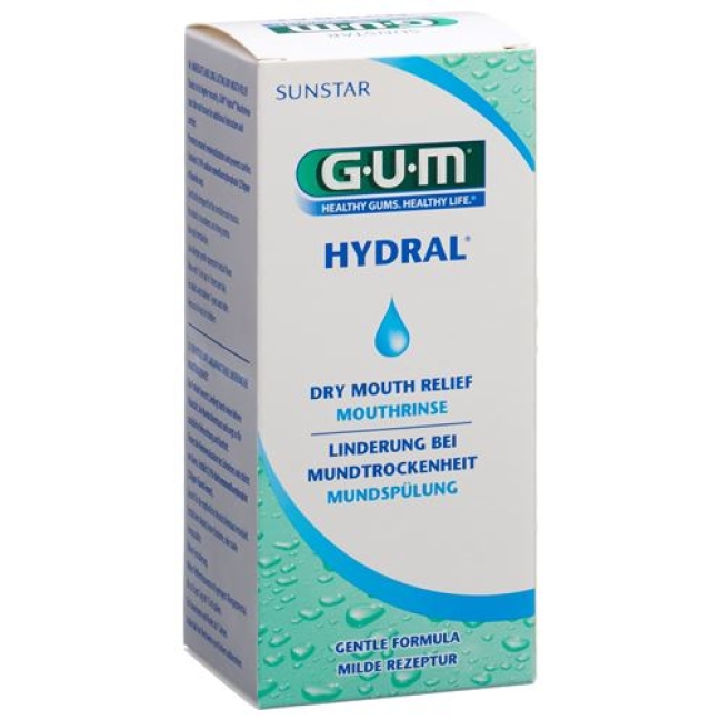 Gum Sunstar Hydral ополаскиватель для полости рта 300мл