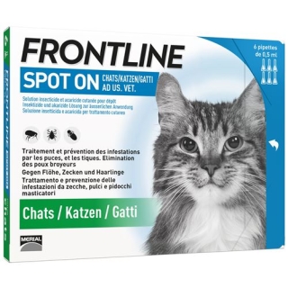 Frontline Spot On Katze Liste D 6x 0.5мл