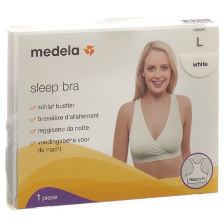 Medela Schlaf Bustier L Weiss