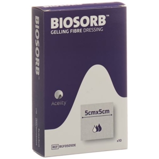 BIOSORB GELLING FIB FA 5X5CM