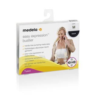 Medela Easy Expression Bustier M Schwarz