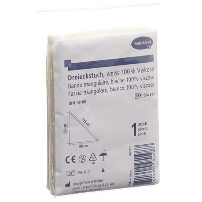 HARTMANN DREIECKTUCH WEISS