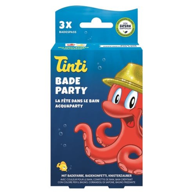 TINTI BADEPARTY 3ER PACK