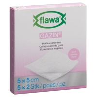 FLAWA GAZIN MULLKOMPRES 5X5CM FLAWA GAZIN MULLKOMPRES 5X5CM