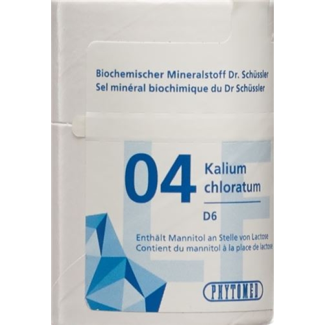 Phytomed Schüssler Nr. 4 Tabletten D 6 Lactosefrei 2000 Stück