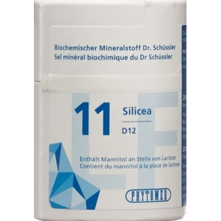 Phytomed Schüssler Nr. 11 Tabletten D 12 Lactosefrei 2000 Stück