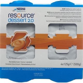 Resource Dessert 2.0 Caramel 24 Cup 125g