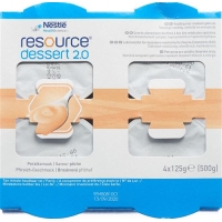 Resource Dessert 2.0 Pfirsich 24 Cup 125g