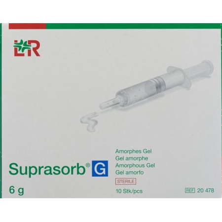 Suprasorb G Аморфный гель в шприце 10 х 20 г