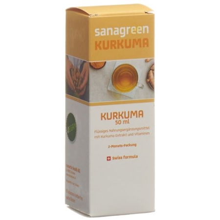 Kurkuma Sanagreen Mizell Curcuma Longa Extr 9ml