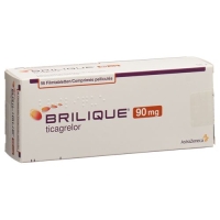 Brilique Filmtabletten 90mg 100 Stück Brilique Filmtabletten 90mg 100 Stück