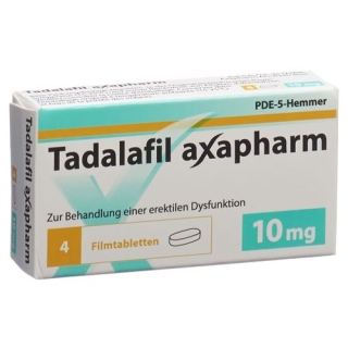 Tadalafil Axapharm Filmtabletten 10mg 12 Stück