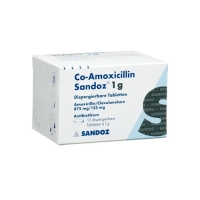 Co-amoxicillin Sandoz Disp Tabletten 1g 20 Stück