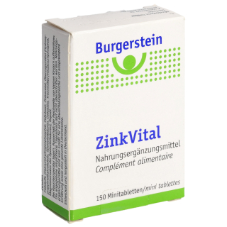 BURGERSTEIN ZinkVital Mini-Tabletten 5 mg BURGERSTEIN ZinkVital Mini-Tabletten 5 mg