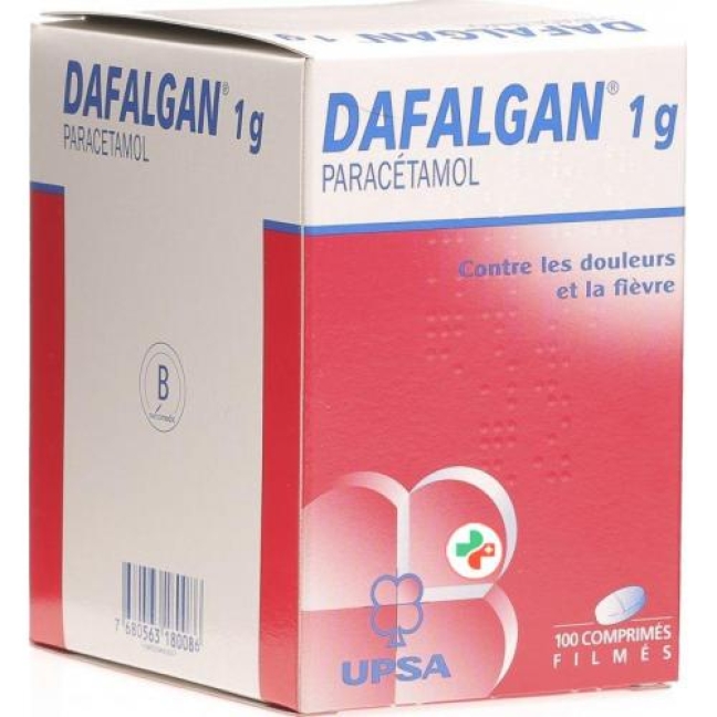 Dafalgan 1 g 100 filmtablets