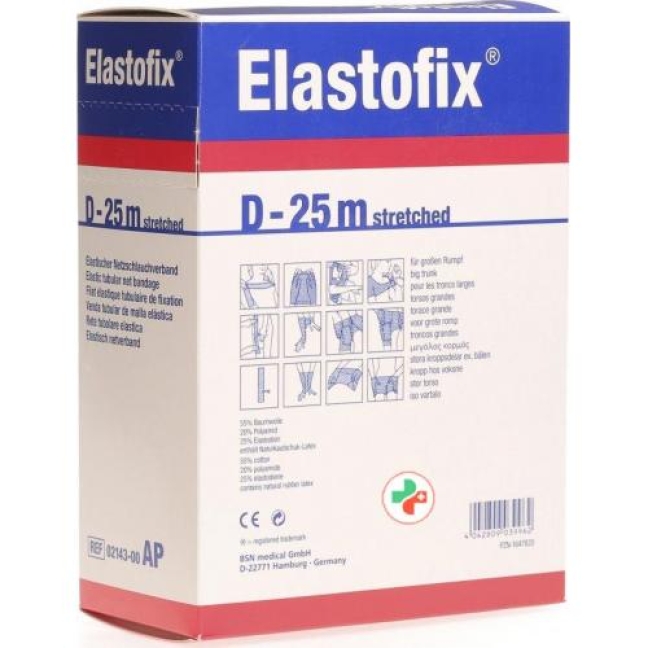 Elastofix Netz Schlauchverband D 25m Rumpf