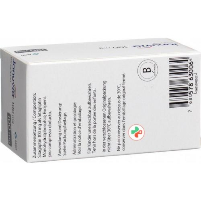 Januvia 100 mg 98 filmtablets