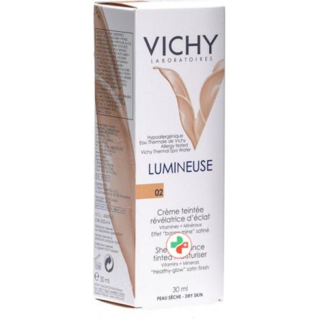 Vichy Lumineuse Getonte Tagescreme fur для сухой кожи 02 Peche 30мл