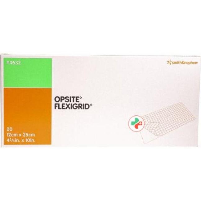 Opsite Flexigrid Folienverband 12x25см 20 пакетиков