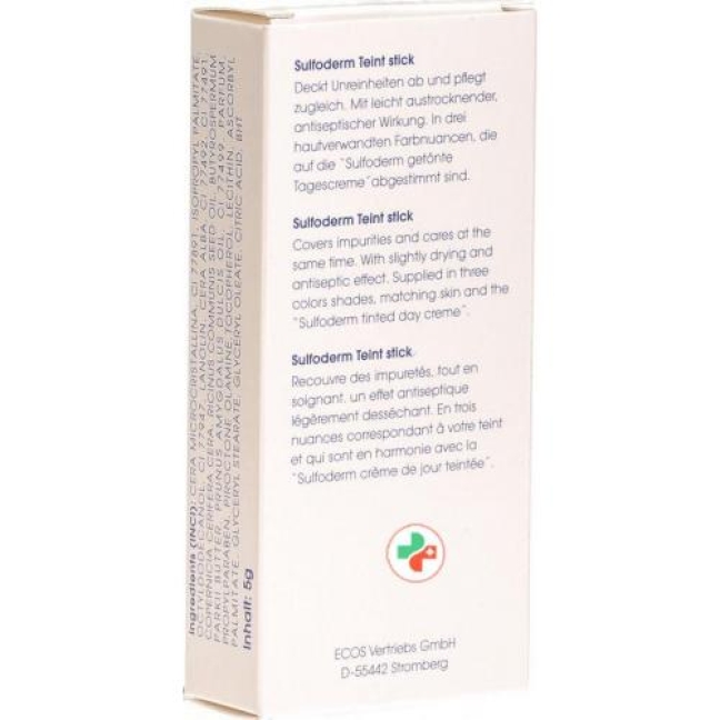 Sulfoderm S Teint Stick Natur