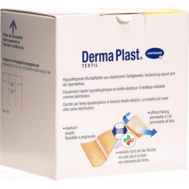 Dermaplast Textil Schnellverband 8смx5m рулон