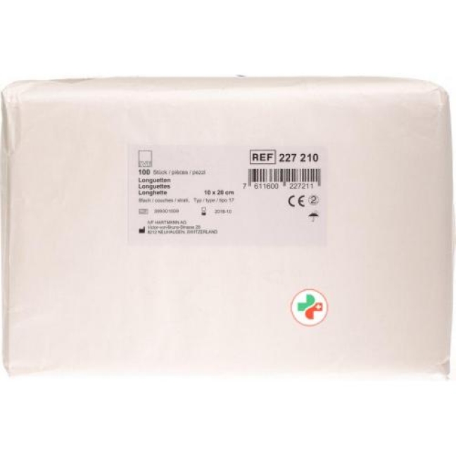 IVF Faltkompressen Typ 17 8-fach 10x20см 100 штук