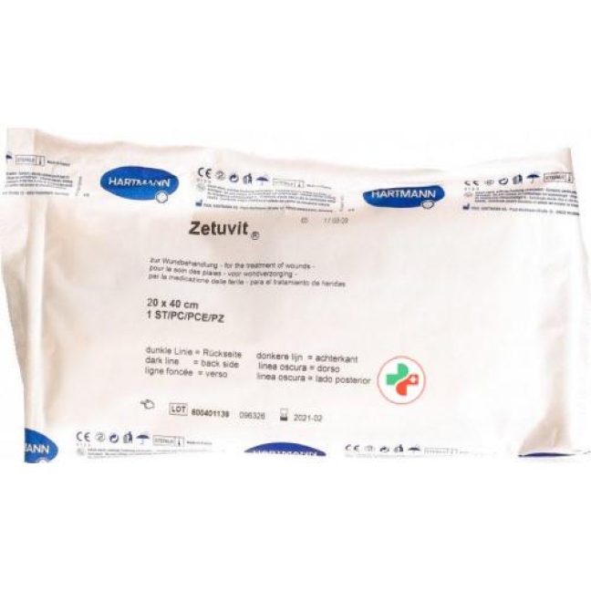 Zetuvit Absorptionsverband 20x40см Steril 5 штук