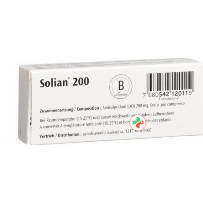 Solian 200 mg 30 tablets