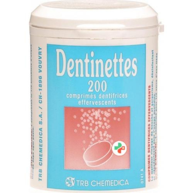 Dentinettes в растворимых таблетках 200 штук