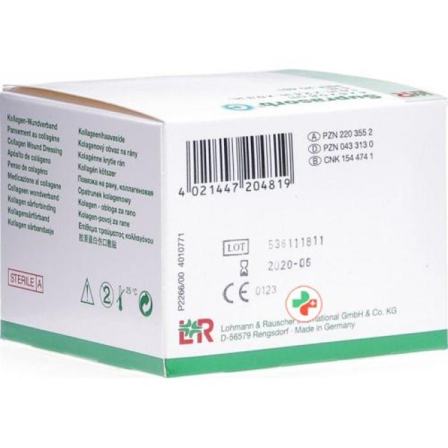 Suprasorb C Kollagenverband 4x6см стерильный 5 штук